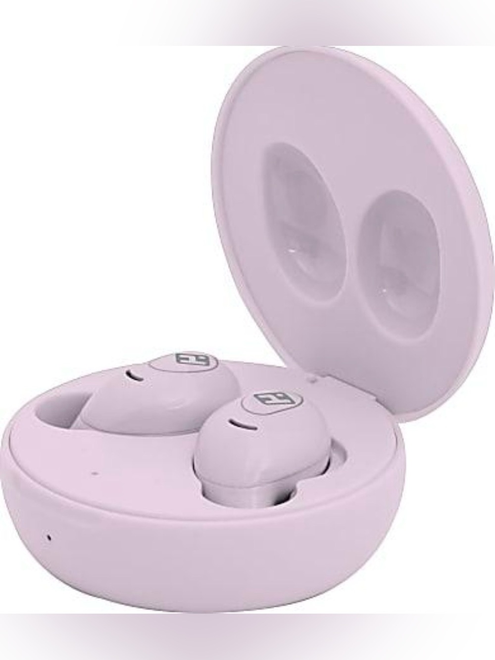 iHome Light Pink True Wireless Earbuds with Compact Charging Case